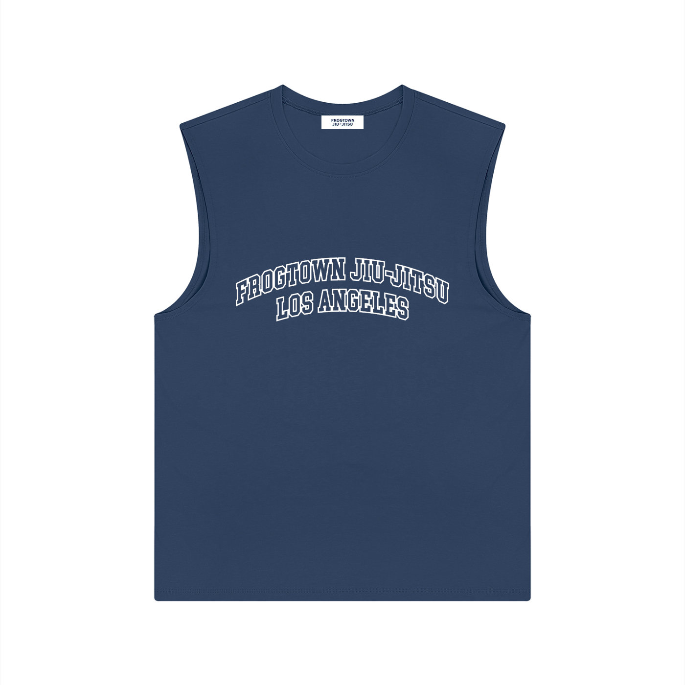 Frogtown Jiu-Jitsu Performance Tank Top, Blue