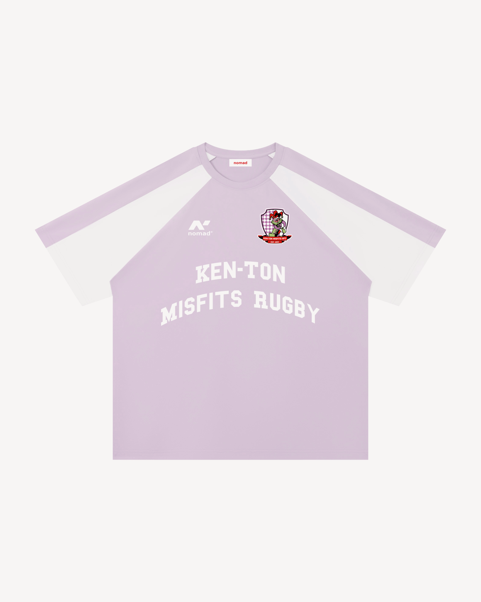 Ken-Ton Misfits RFC Raglan Performance Tee, Purple