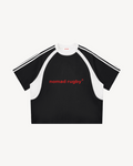 Nomad Rugby Striped Mesh T-Shirt