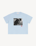 Nomad x Love of the Game Light Weight Box Tee, Light Blue
