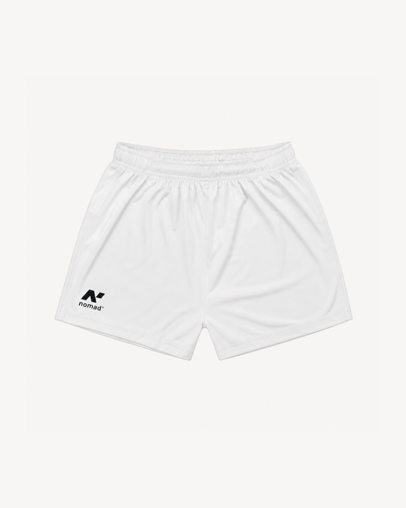 Nomad Pro Elite 3.5" Rugby Shorts, White