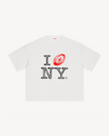 Nomad I rugby NY Loose Box Fit Tee, White