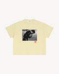 Nomad x Love of the Game Light Weight Box Tee, Pastel Yellow