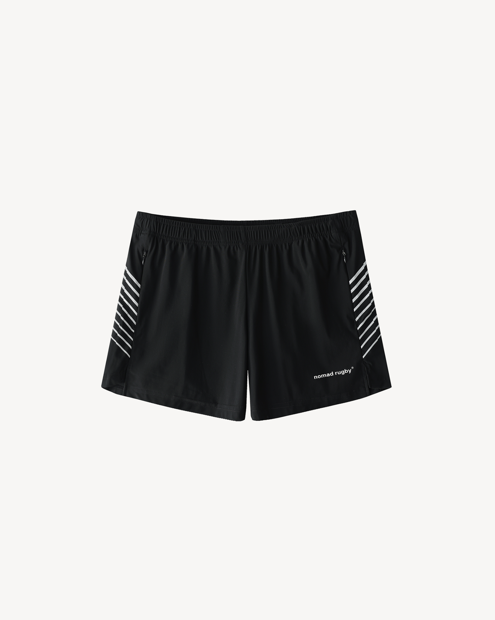 Nomad Rugby Running Shorts, Black
