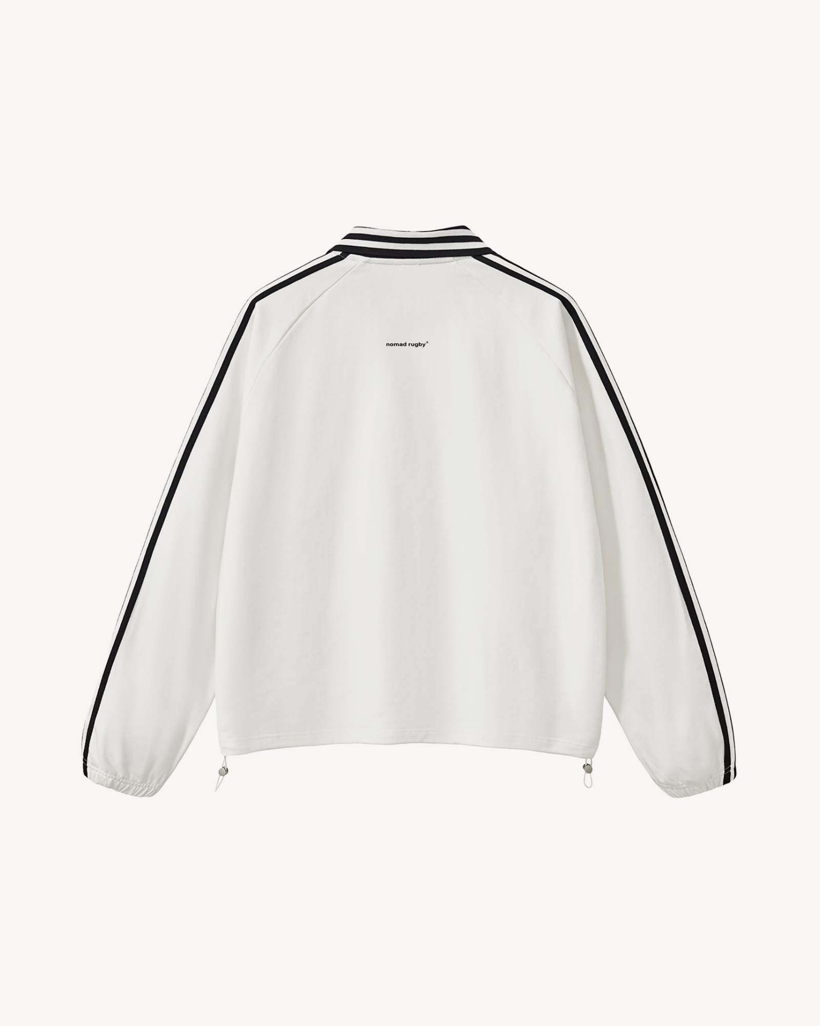 Nomad Rugby Striped Polo Pullover