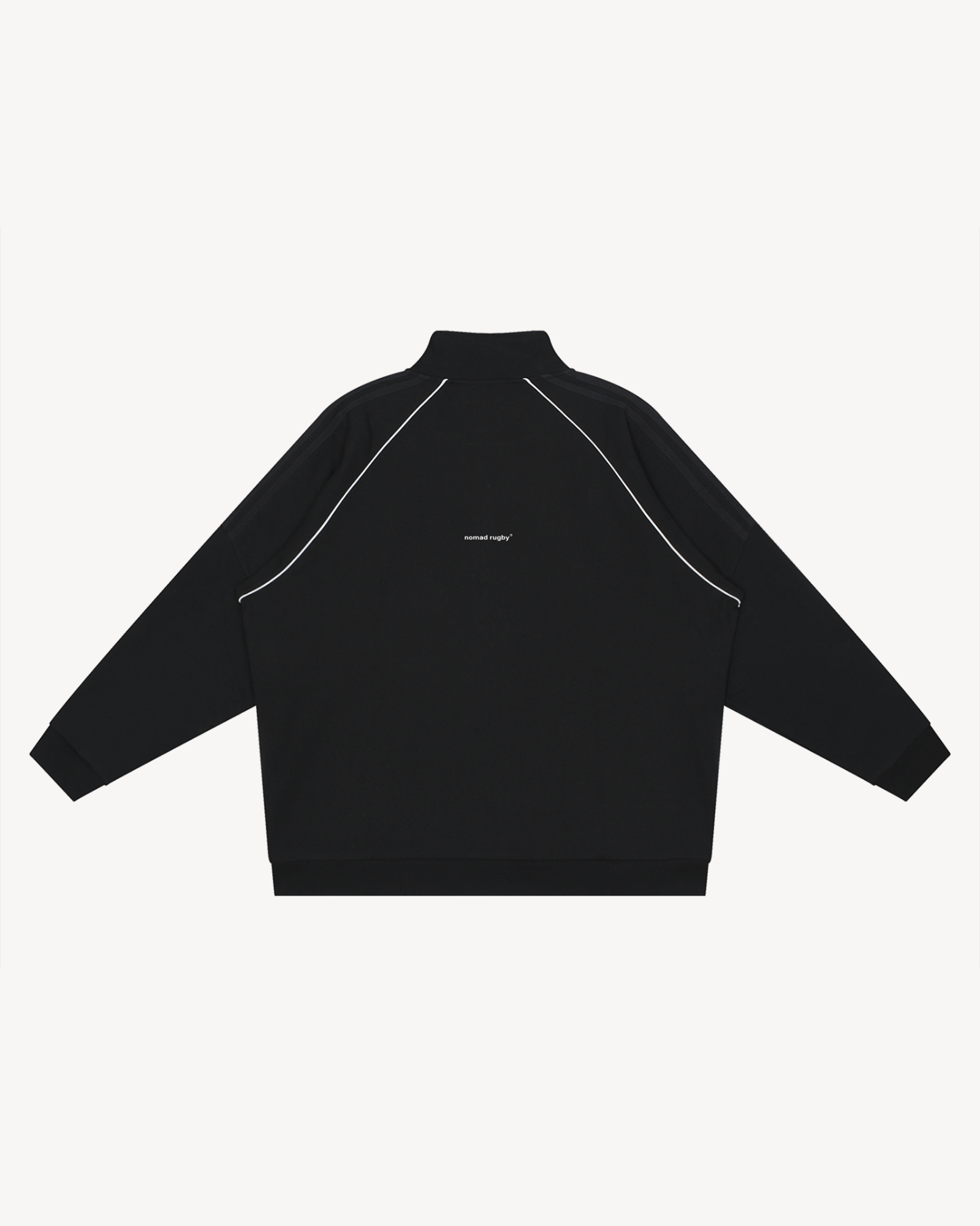 Nomad Rugby Piped Raglan Sleeve Zip Up Jacket