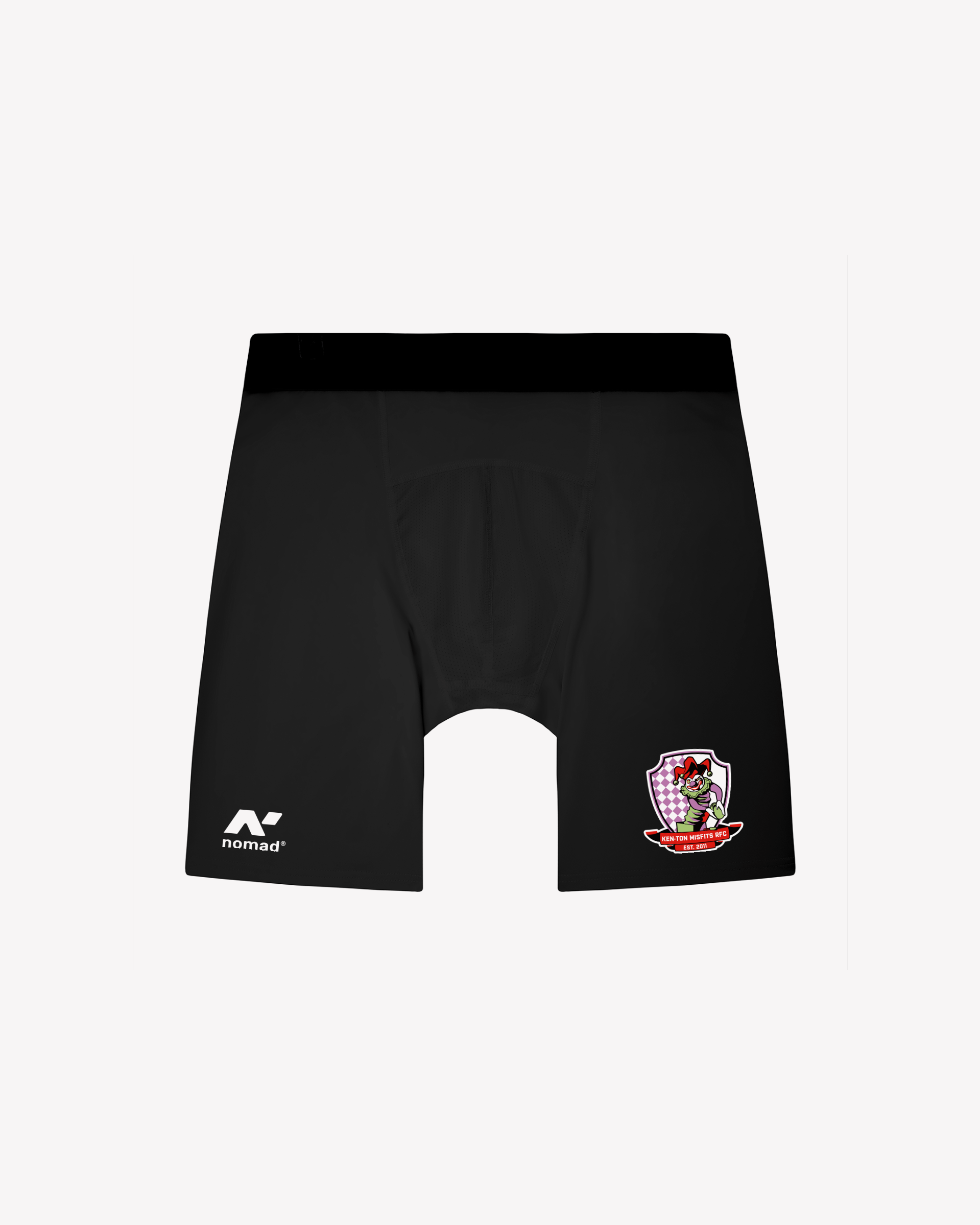 Ken-Ton Misfits RFC Compression Shorts, Black
